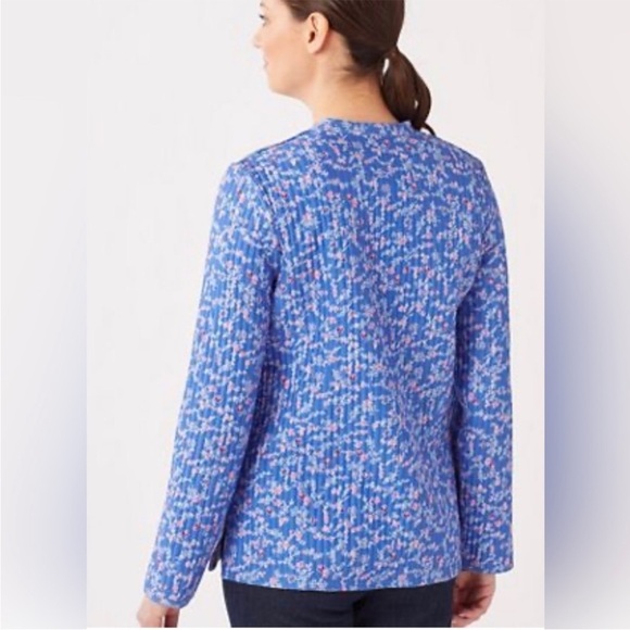 NEW Appleseed’s Reversible Floral Paisley Quilted Patchwork Jacket Petite M - Picture 3 of 13